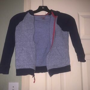 Cat & Jack Navy and Gray Kids Hoodie